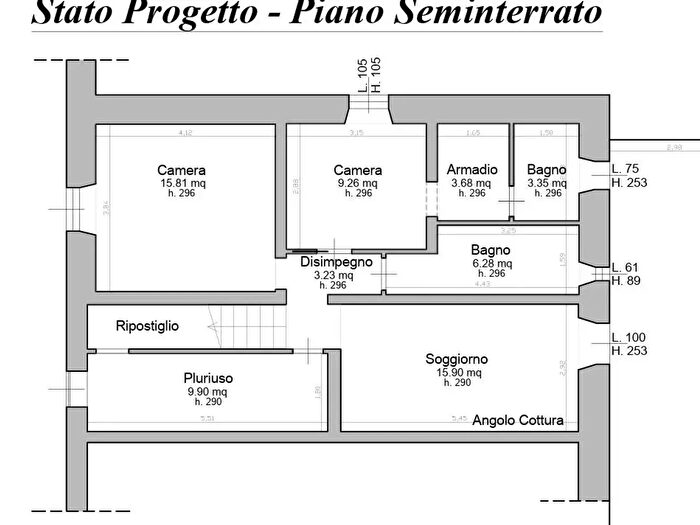 Appartamento con 5 locali in vendita in Firenze