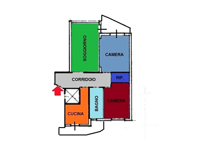 Appartamento con 5 locali in vendita in Via Novara, Viareggio