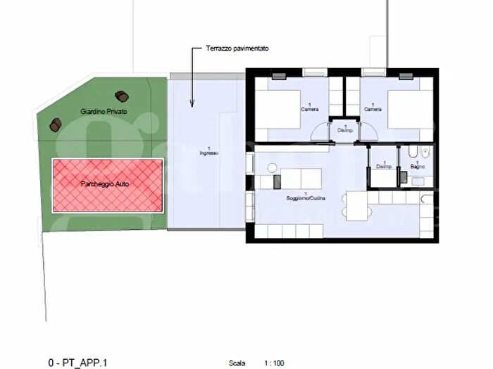 Appartamento trilocale in vendita in Via Guglielmo Marconi Snc, Tortoreto