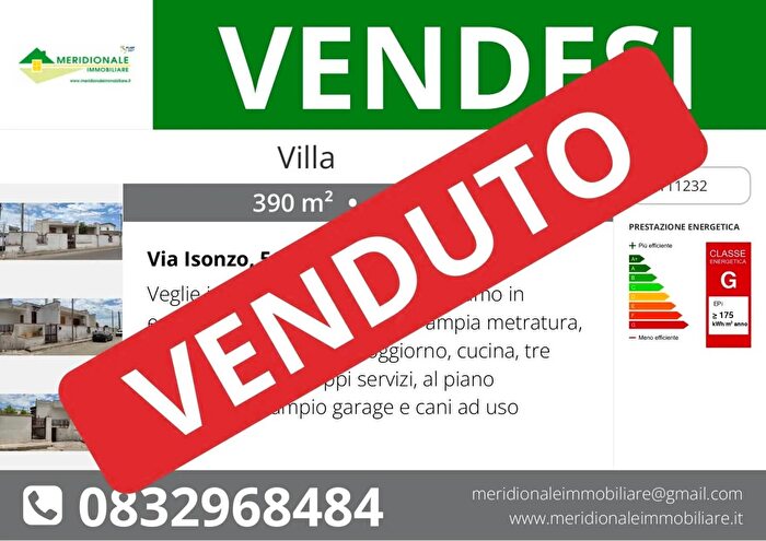 Casa con 6 locali in vendita in Via Isonzo Veglie Lecce, Veglie
