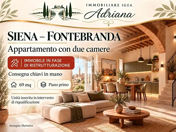Appartamento trilocale in vendita in Siena