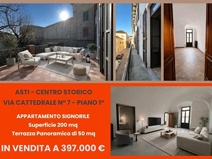 Appartamento con 6 locali in vendita in Asti Via Cattedrale, Asti