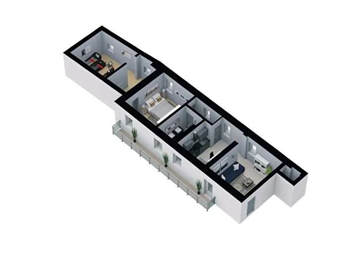 Appartamento bilocale in vendita in Via Leonardo da Vinci, Erba