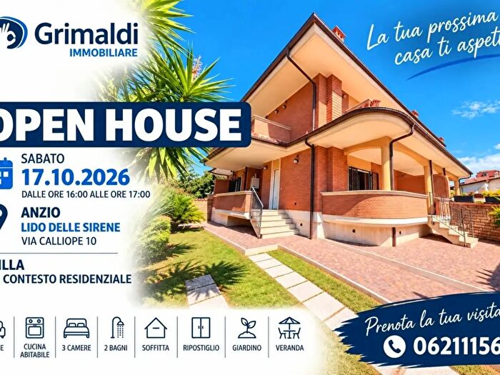 Casa quadrilocale in vendita in Via Calliope, Anzio