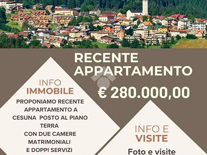 Appartamento trilocale in vendita in Via Armistizio, Roana
