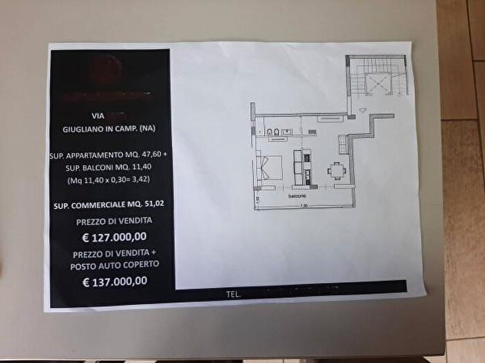 Appartamento bilocale in vendita in Corso Campano, Giugliano In Campania