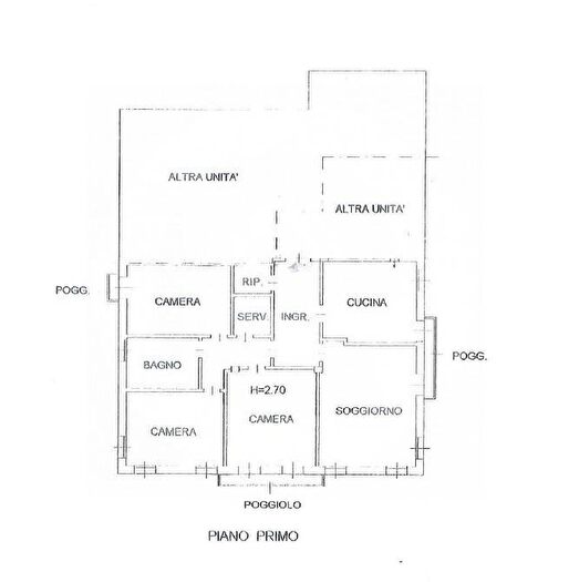 Appartamento quadrilocale in affitto in Centro, Villa del Conte
