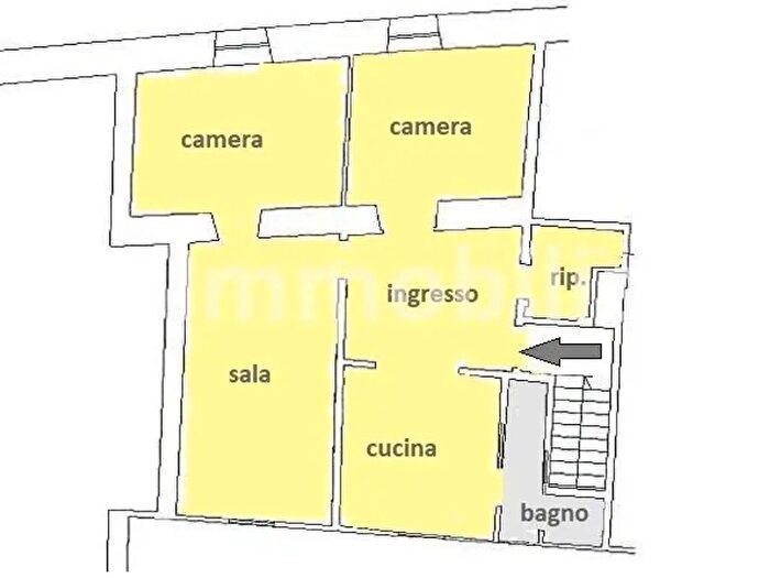 Appartamento con 5 locali in vendita in Via Pia, Savona