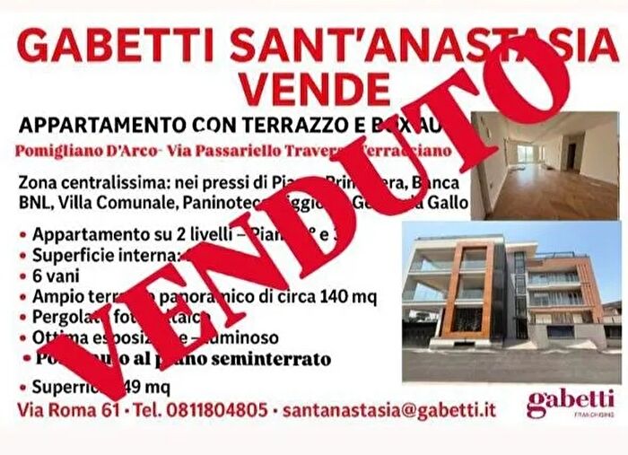 Appartamento in vendita in Via Passariello Snc, Pomigliano DArco