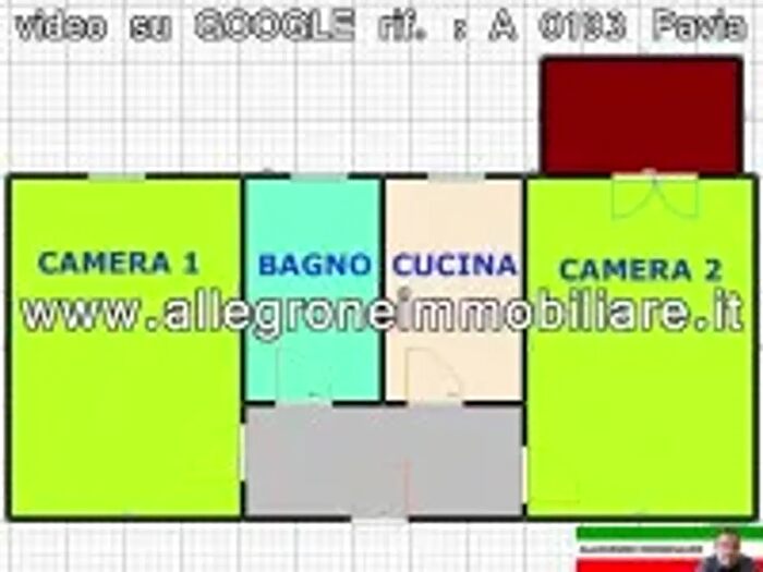 Appartamento bilocale in affitto in Via Flarer, Pavia