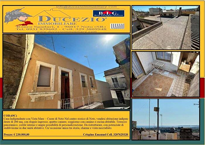 Casa con 5 locali in vendita in Via Antonello Caruso, Noto