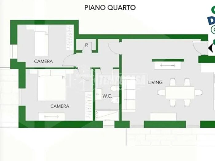 Appartamento trilocale in vendita in Via Longarone, Baranzate