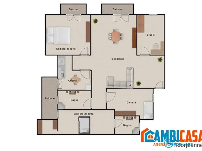 Appartamento con 5 locali in vendita in Via Maggiore Toselli, Palermo