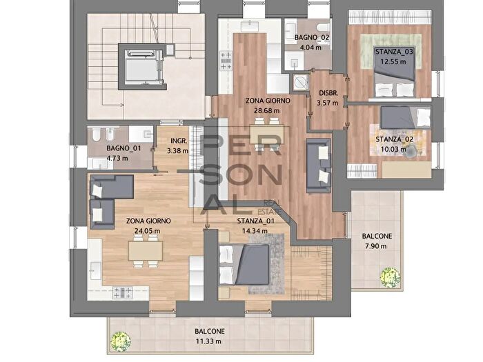 Appartamento con 5 locali in vendita in Via Antonio Rosmini, Aldeno