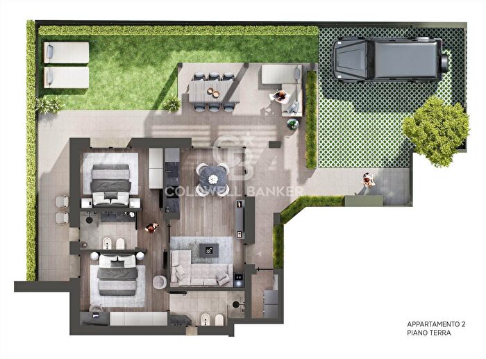 Appartamento trilocale in vendita in Viale Virgilio, Riccione