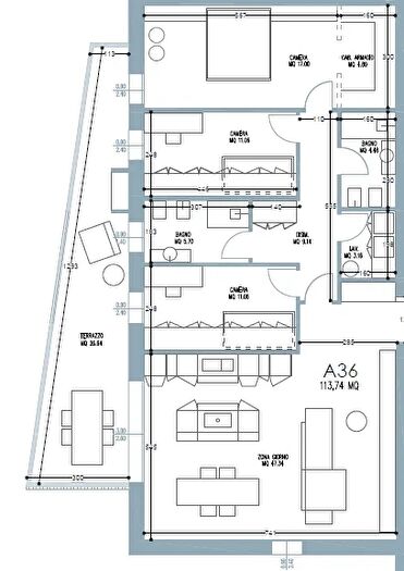 Appartamento quadrilocale in vendita in Padova