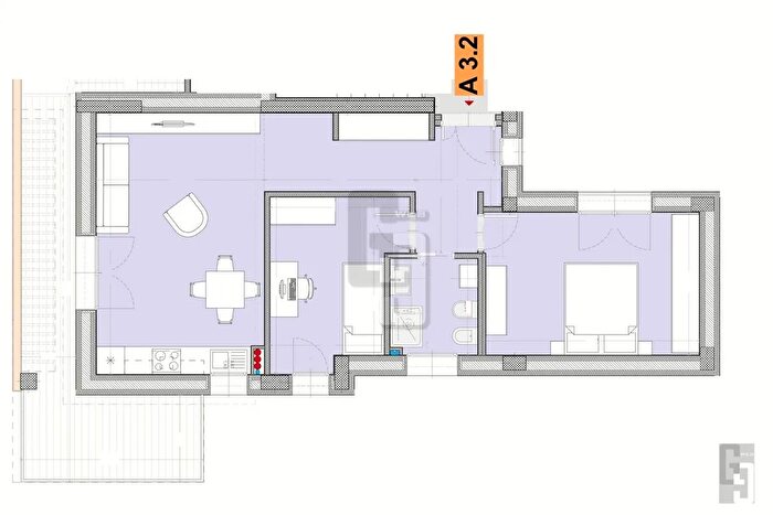 Appartamento trilocale in vendita in Via Spinello Aretino, Bagno A Ripoli