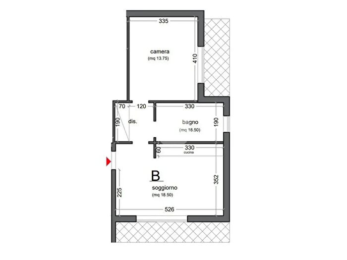 Appartamento bilocale in vendita in Via Monte Grappa, Garbagnate Milanese