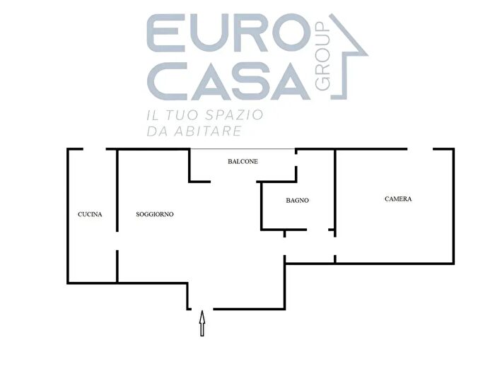 Appartamento bilocale in vendita in Via Vittorio Veneto Angolo Via Giardini, Formigine
