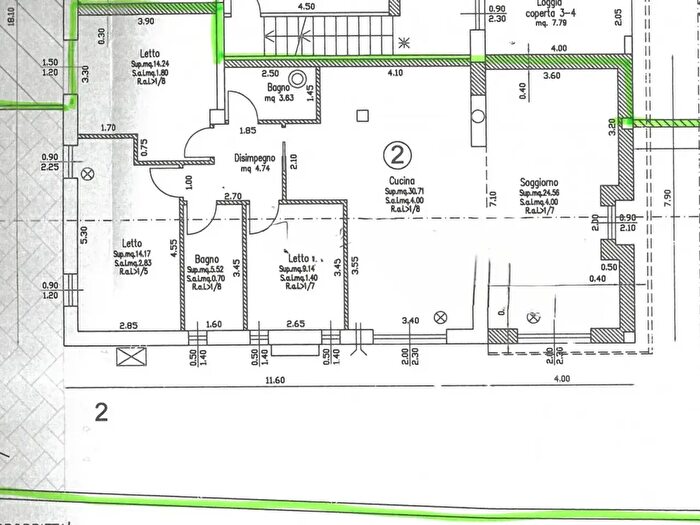 Appartamento quadrilocale in vendita in Valeggio Sul Mincio