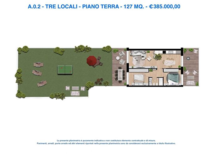 Appartamento trilocale in vendita in Via San Mamete Milano, Milano