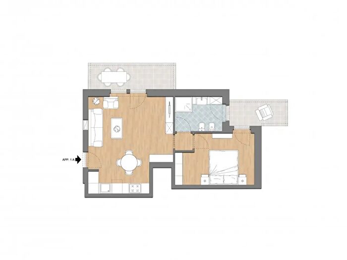 Appartamento bilocale in vendita in Via dellAsilo, Trento