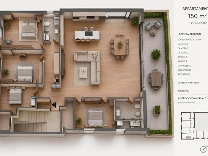 Appartamento con 5 locali in vendita in Vibo Valentia