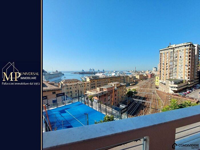 Appartamento quadrilocale in affitto in Via Pagano Doria, Dinegro, Genova