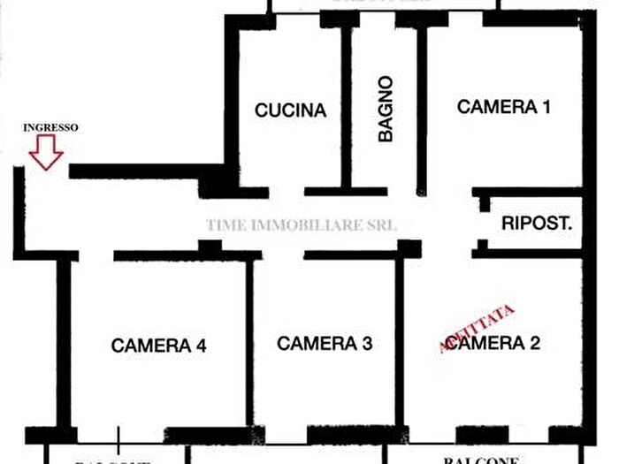 Appartamento quadrilocale in affitto in Via Gian Carlo Castelbarco No Number, Corso San Gottardo, Milano