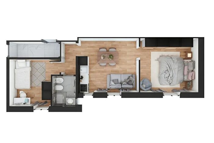 Appartamento trilocale in vendita in Roma