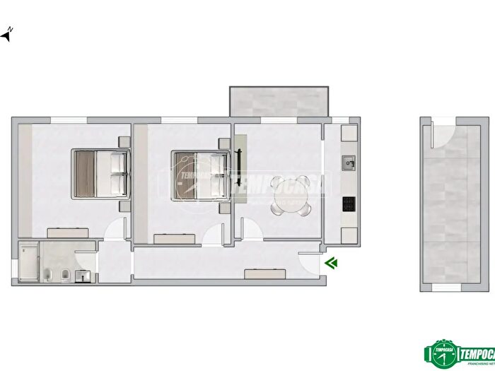 Appartamento trilocale in vendita in Via Lorenzo da Bagnomarino, Bologna