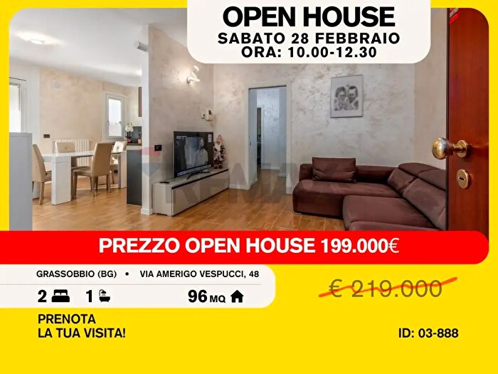 Appartamento trilocale in vendita in Via Amerigo Vespucci, Grassobbio