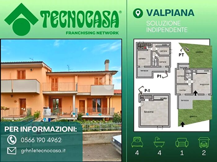 Casa con 6 locali in vendita in Via del Cancellone, Massa Marittima
