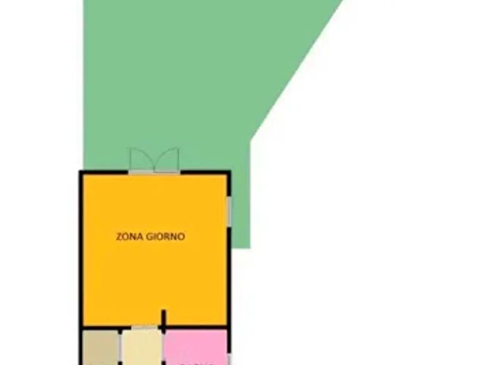 Appartamento trilocale in vendita in Via Montanara, Cecina