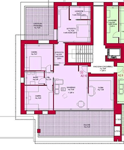 Appartamento quadrilocale in vendita in Via Indro Montanelli, Parma