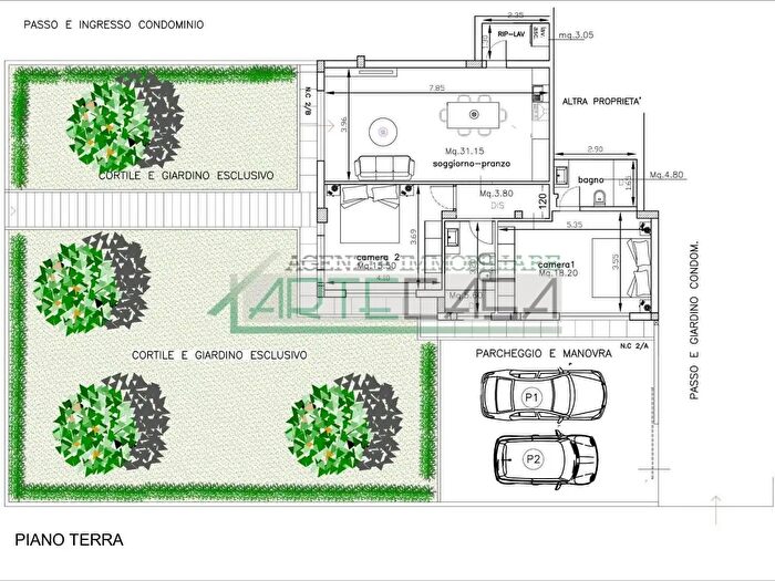 Appartamento quadrilocale in vendita in Pisa