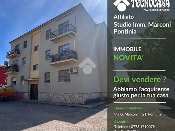 Appartamento trilocale in vendita in Via Italia, Pontinia