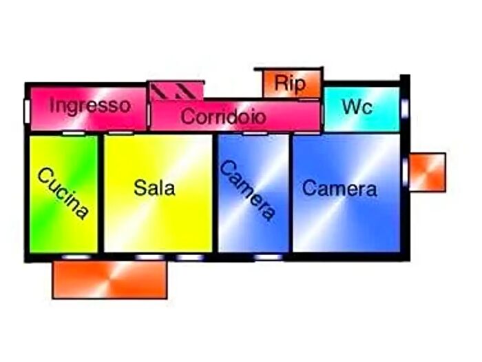 Appartamento quadrilocale in affitto in Verona