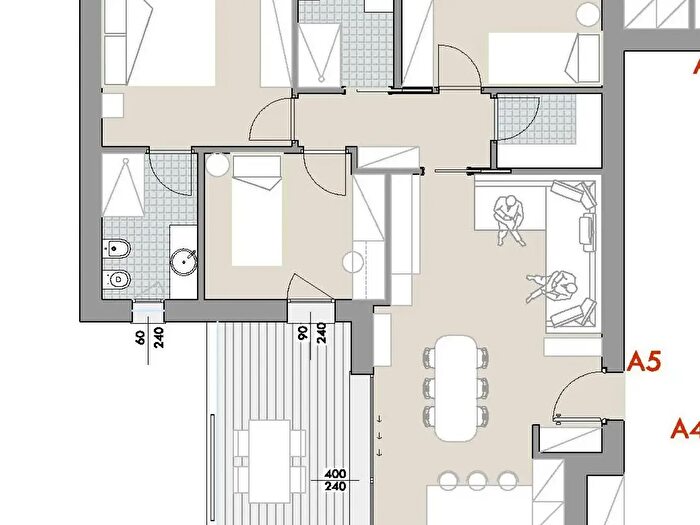 Appartamento quadrilocale in vendita in Via Canova, Sacile