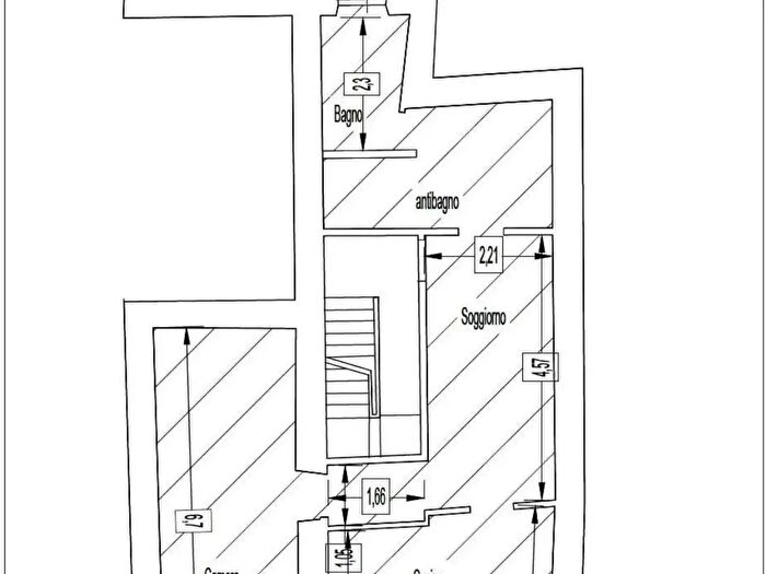 Appartamento trilocale in vendita in Carrara
