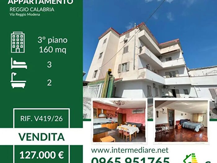 Appartamento quadrilocale in vendita in Via Reggio Modena, Reggio Calabria