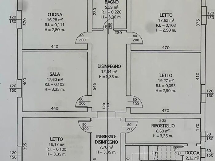 Appartamento quadrilocale in vendita in Strada Provinciale, Cesena