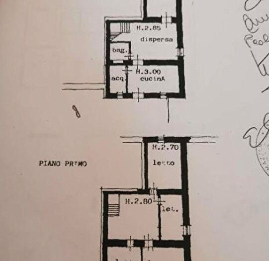 Appartamento monolocale in vendita in Polinago