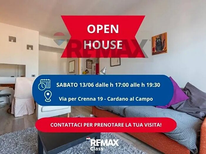 Appartamento bilocale in vendita in Via per Crenna, Cardano Al Campo