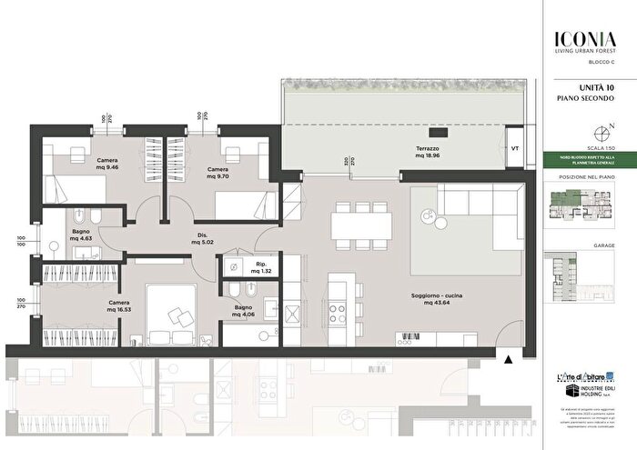 Appartamento quadrilocale in vendita in Rimini