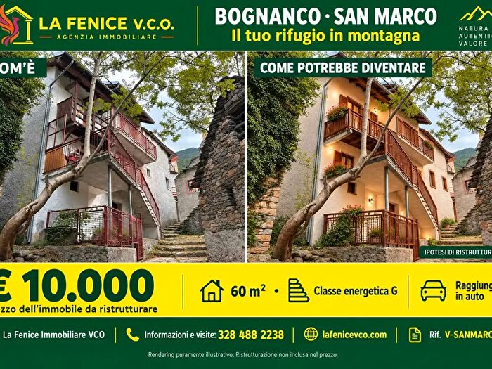 Casa trilocale in vendita in San Marco, Bognanco