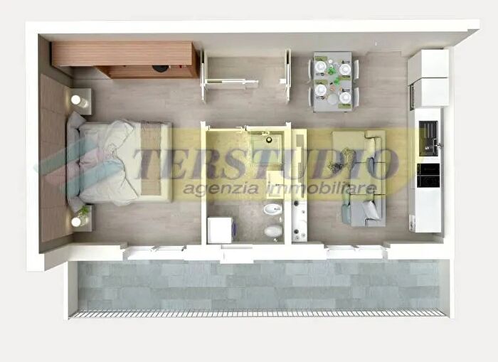 Appartamento bilocale in vendita in Via Solferino, Cologno Al Serio