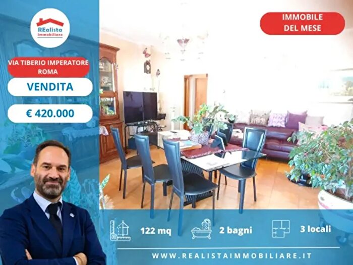 Appartamento trilocale in vendita in Via Tiberio Imperatore, Roma
