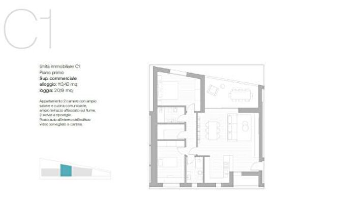 Appartamento con 6 locali in vendita in Conegliano