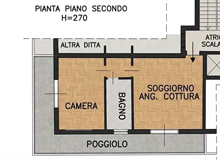 Appartamento bilocale in vendita in Masera' Di Padova